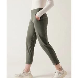 Athleta Womens Brooklyn Ankle Pant Mountain Olive Green Size 2